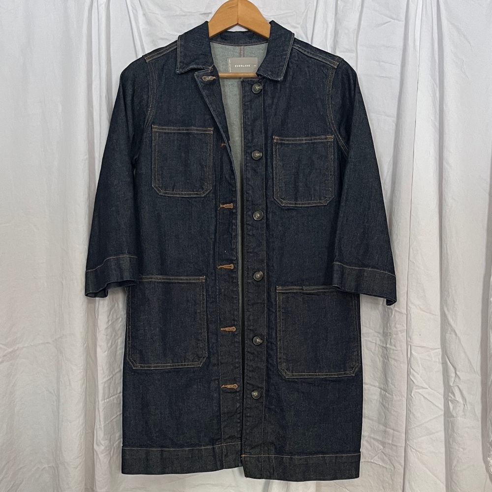 Everlane Denim Chore Dress